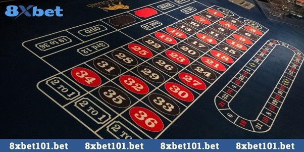 Hình ảnh về cược bàn ngoài trong trò chơi Roulette kiểu Pháp